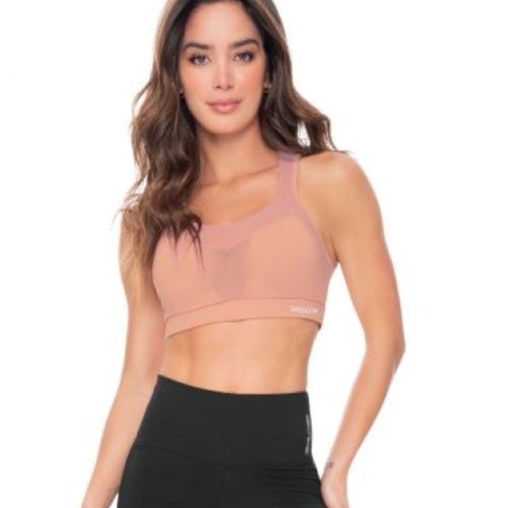 Palo Rosa Colombian Sports Bra – Soft, Supportive, and Chic